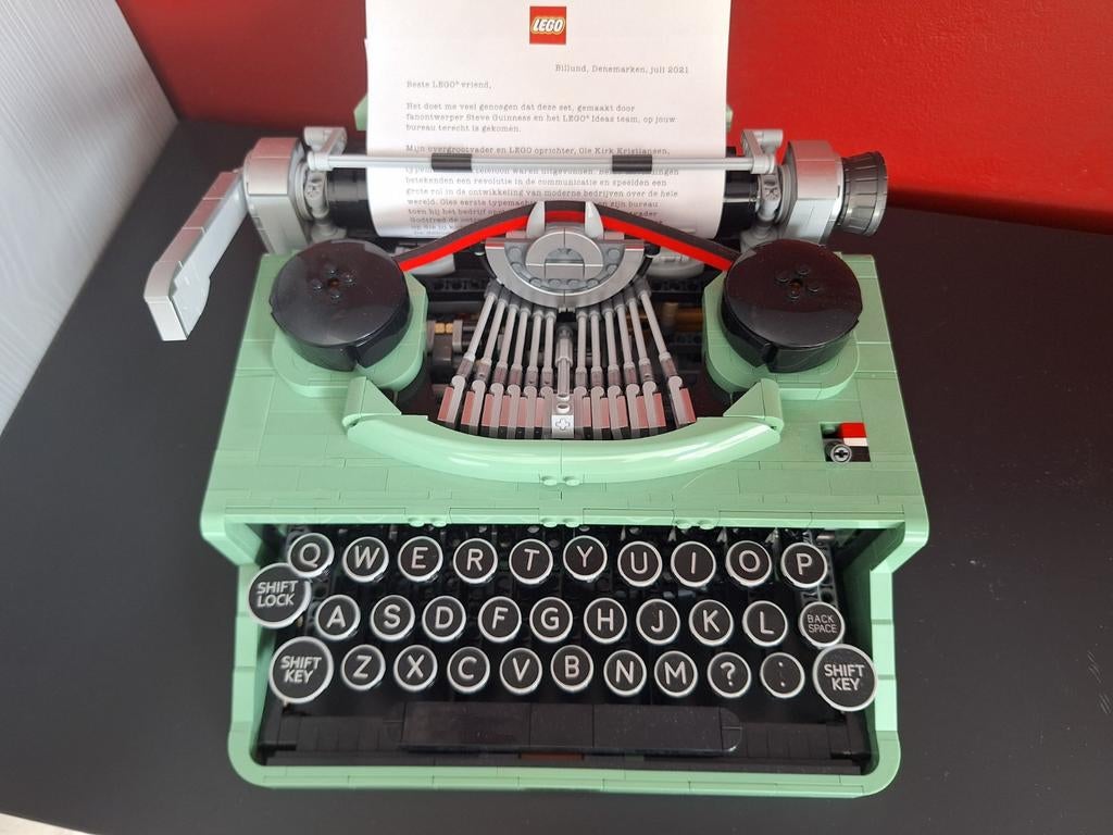 Lego typemachine 21327, Ophalen, Zo goed als nieuw, Lego