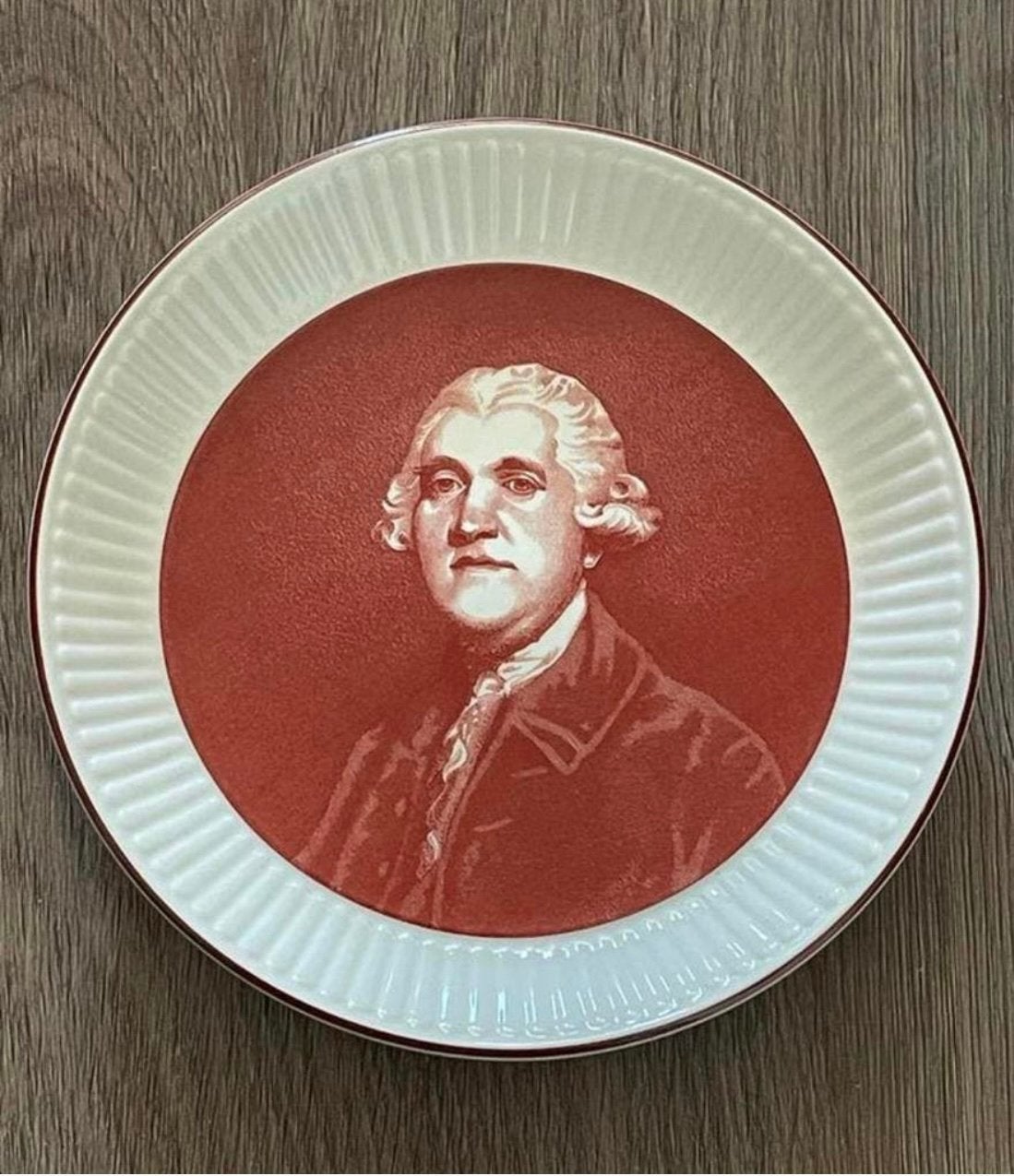 Wedgwood Josiah Herdenkings-Bord Schaaltje Verzamelaar Ø15, Ophalen