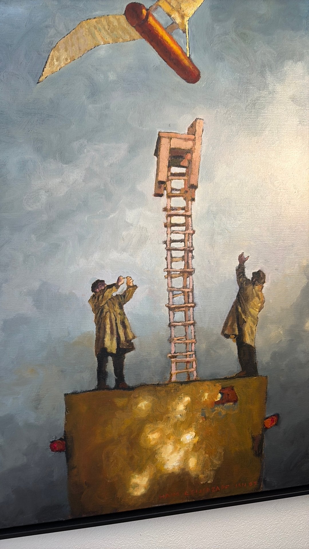 Hans Leijerzapf , bijzonder werk., Antiek en Kunst, Ophalen