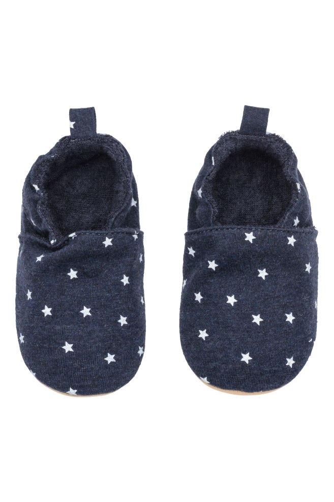 H&M baby slof sloffen blauw schoen schoenen pantoffels 16 17, Kinderen en Baby's, Schoentjes, Jongetje of Meisje, H&M, Nieuw