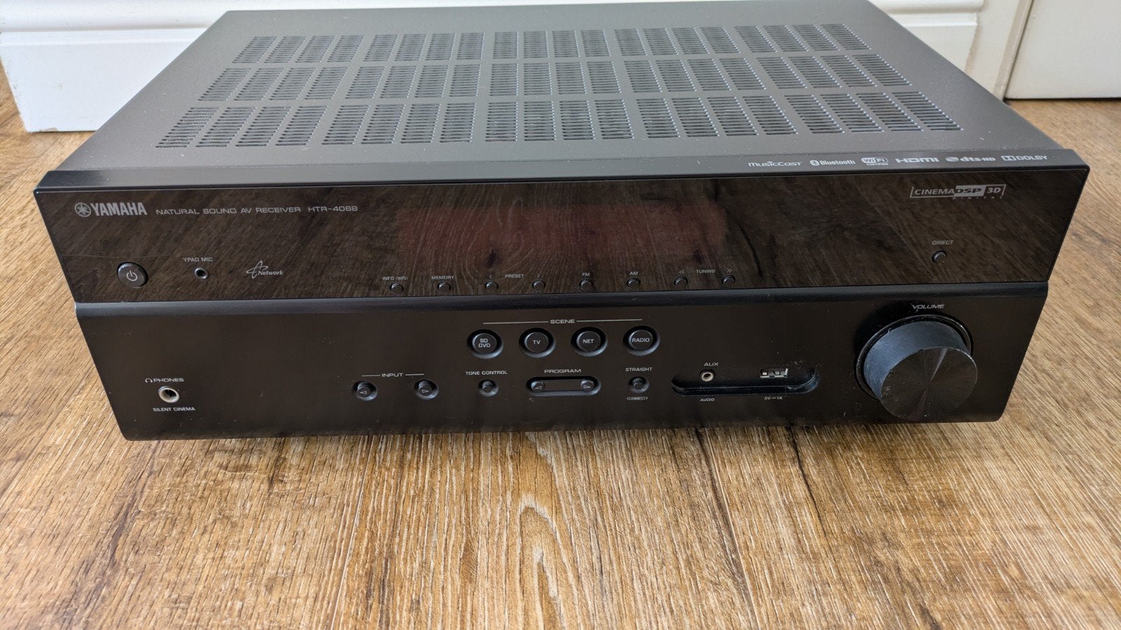 Yamaha HTR-4068 Home Theater Surround Versterker + AB, Yamaha, Ophalen of Verzenden, Zo goed als nieuw, 60 tot 120 watt