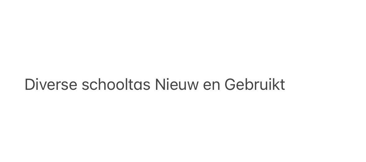 Schooltas voor meisjes, Tickets en Kaartjes, Drie personen of meer, Kortingsbon