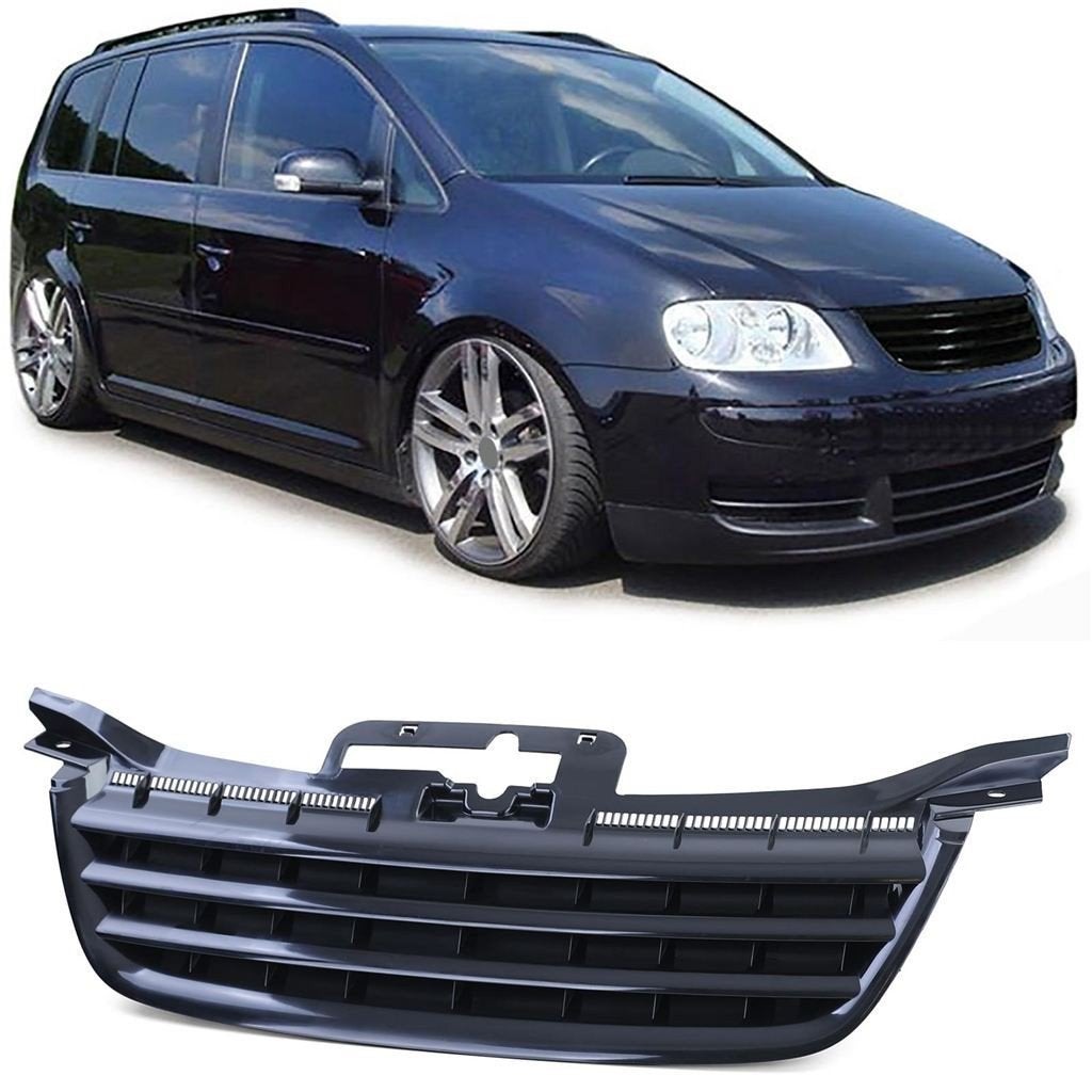 Sport Grill Geschikt Voor Volkswagen Caddy Touran Zwart Zond
