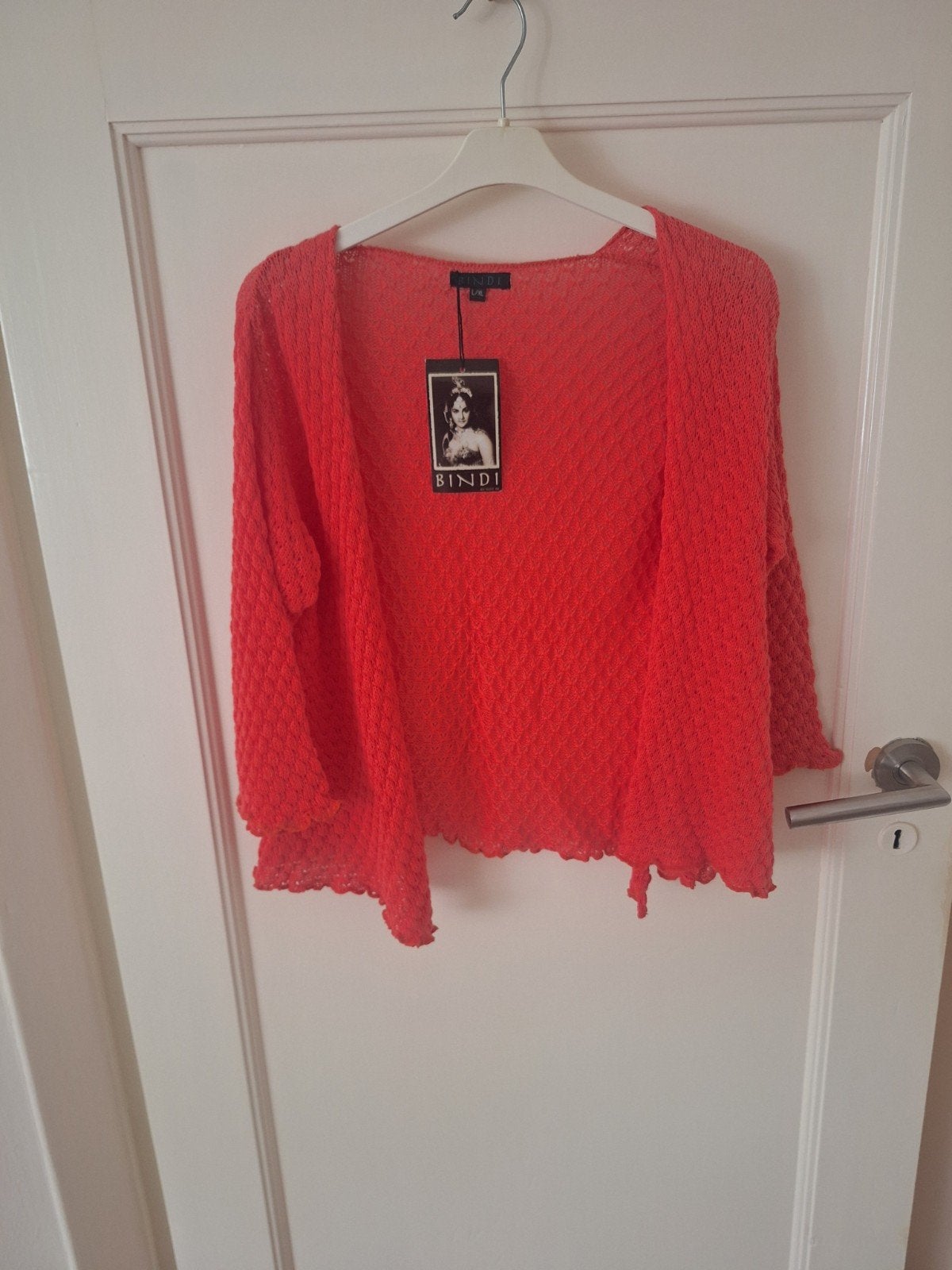 Bindi zomers vestje koraal - mt L/XL, Overige kleuren, Bindi, Maat 42/44 (L), Nieuw