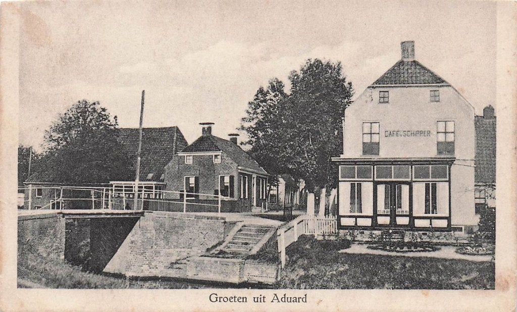 702-415-011 Groeten Uit Aduard, Verzenden, Voor 1920, Groningen