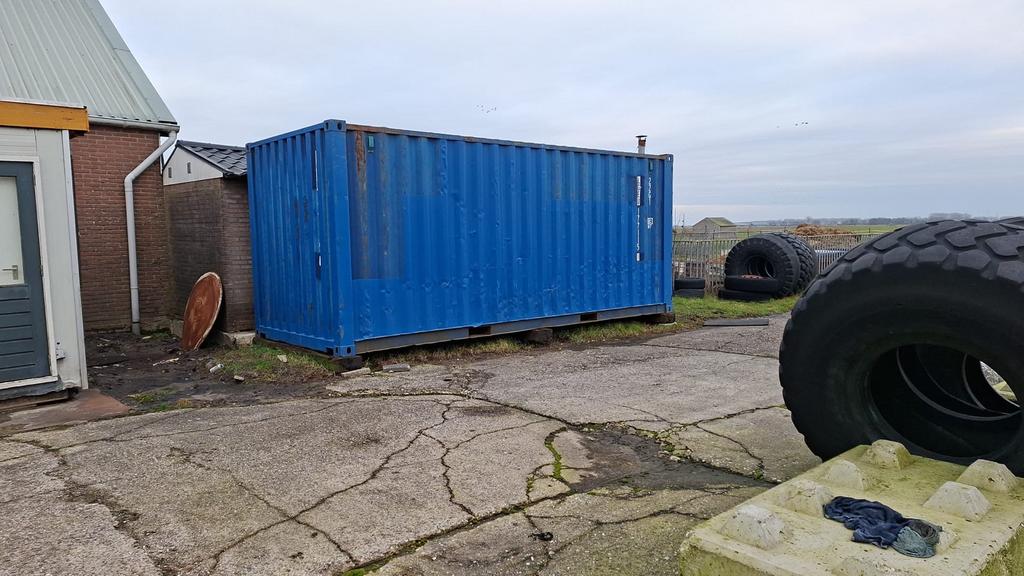 Droge zeecontainer - Ideaal voor opslag, Ophalen