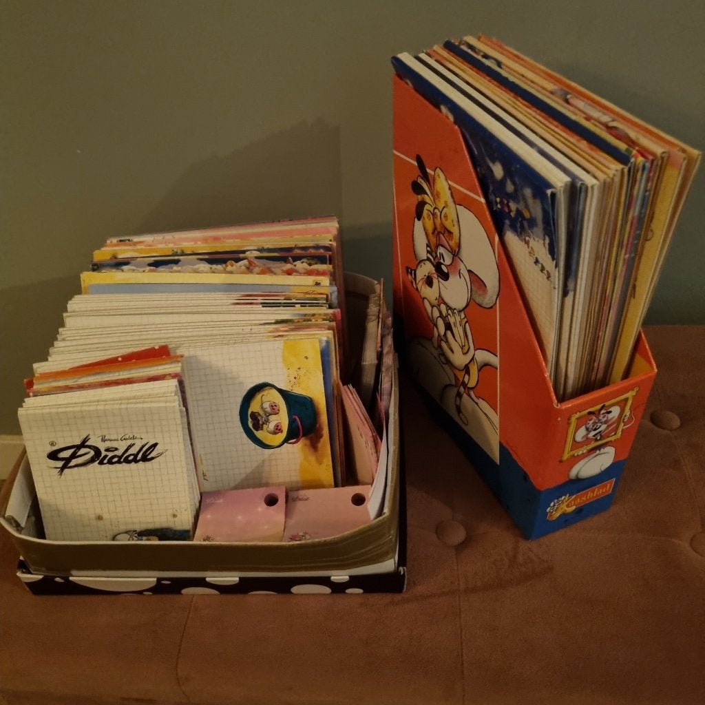 BlaadjesMix, Verzamelen, Diddl, Ophalen of Verzenden, Diddl, Zo goed als nieuw, Papier, Kaart of Schrift