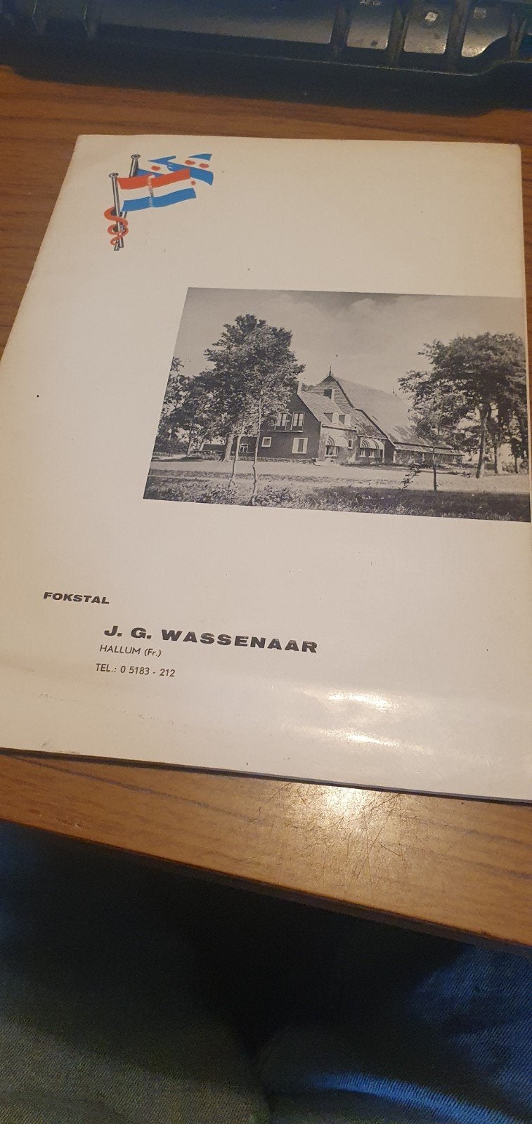 Fokstal J G Wassenaar Hallum Bedrijfsverslag, Ophalen of Verzenden, Gelezen