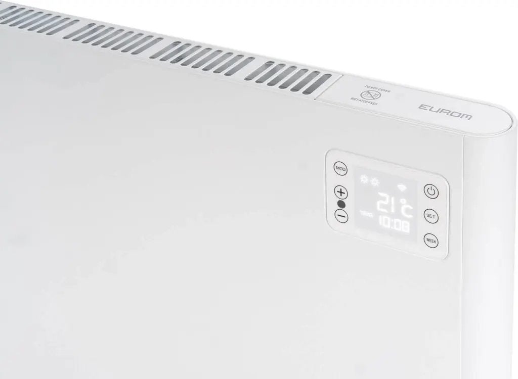 Eurom Alutherm 2500 WiFi convector kachel - Goede staat, Ophalen, Zo goed als nieuw, 800 watt of meer, Kachel
