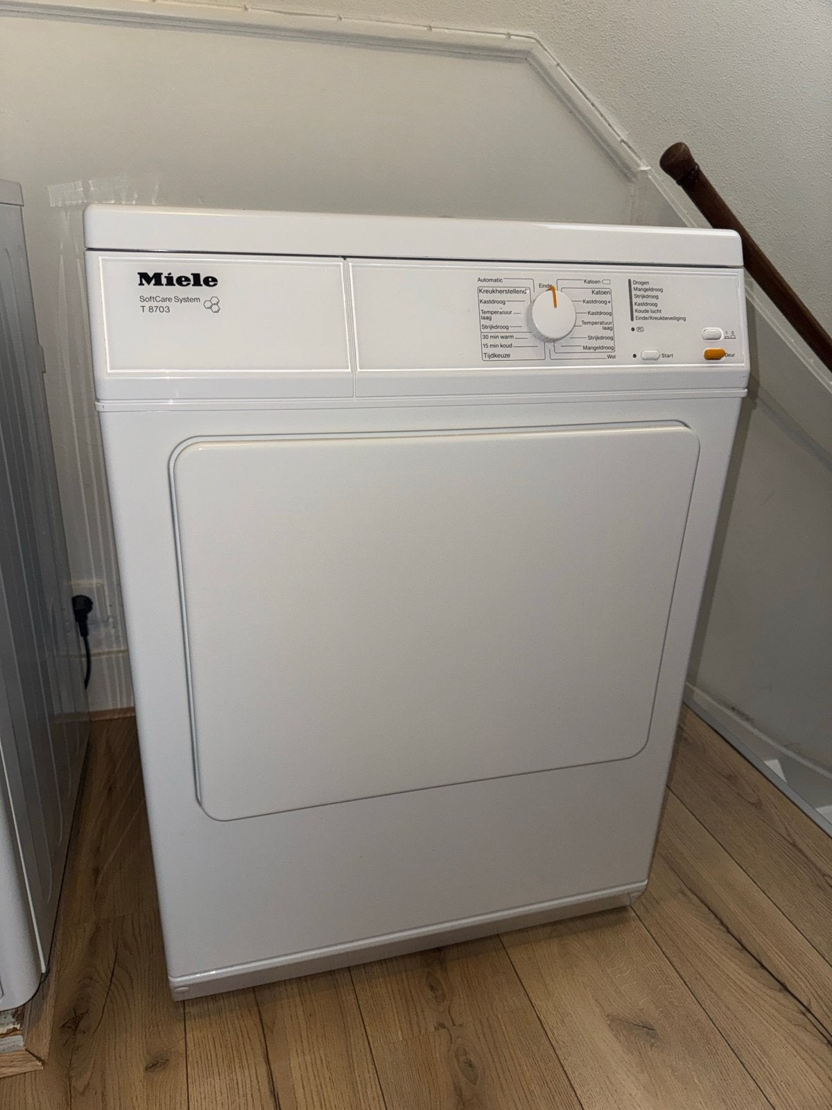 Wasdroger Miele T 8703 met luchtafvoer, Witgoed en Apparatuur, Ophalen, 6 tot 8 kg, Gebruikt, Luchtafvoer