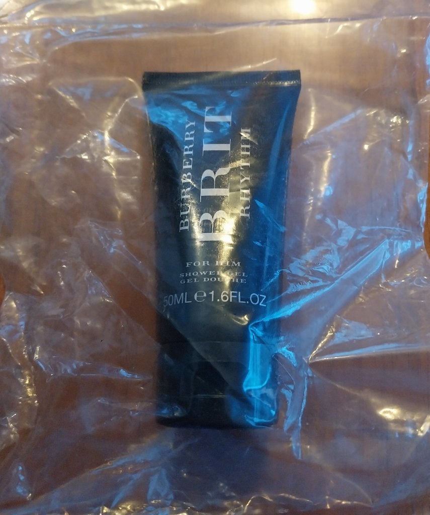 Burberry Brit RHYTHM EDT Showergel 50ML, Ophalen of Verzenden, Nieuw, Overige typen