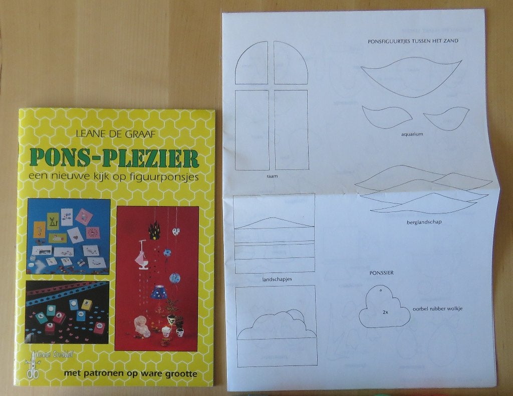 Pons Plezier Voorbeeldboek met patronen op ware grootte, Ophalen, Overige thema's, Overige typen, Zo goed als nieuw