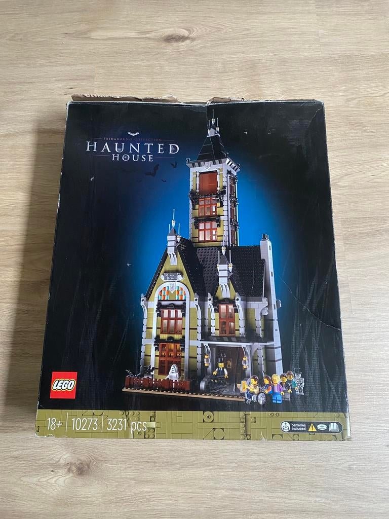 Lego spookhuis 10273, Ophalen, Zo goed als nieuw, Complete set, Lego