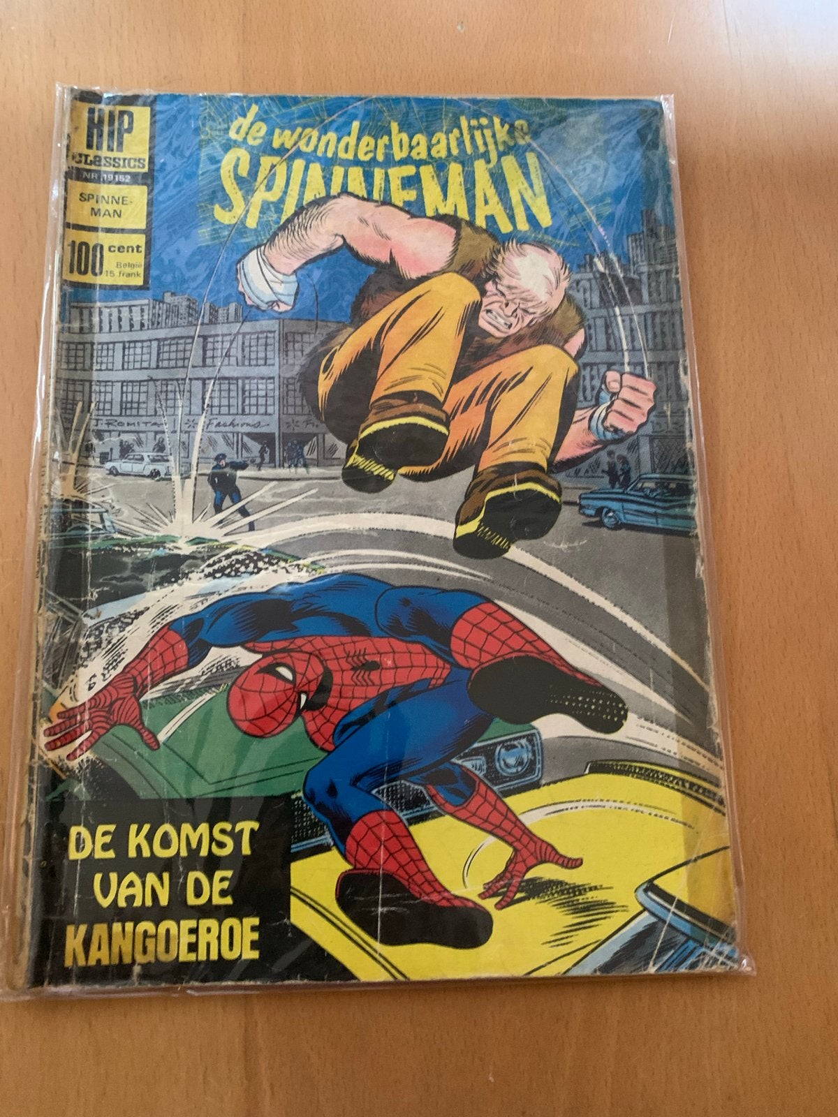 De Wonderbaarlijke Spinneman - De Komst van de Kangoeroe, Boeken, Eén stripboek, Ophalen of Verzenden, Gelezen