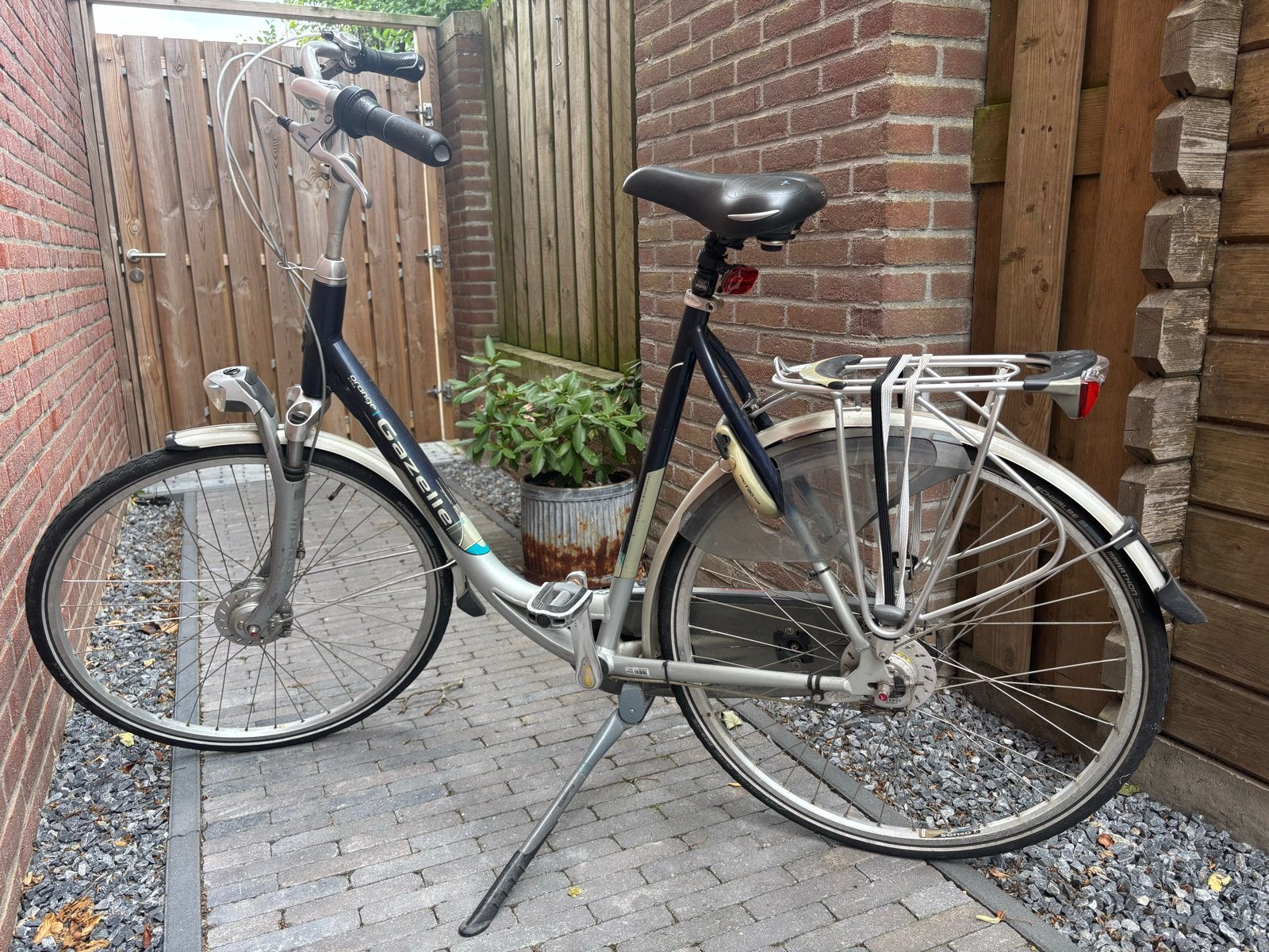 Gazelle Orange Xtra Damesfiets - framehoogte 61 cm, Ophalen, Gazelle, Trommelrem, 53 tot 56 cm
