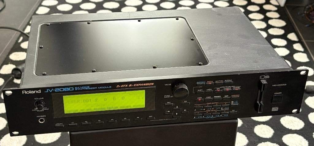 Roland JV-2080 Super JV rack-synthesizer, Valparaisodreef 131, 3563VM Utrecht, NL, Drums of Percussie, Tijdink Sound & Light, Ophalen of Verzenden