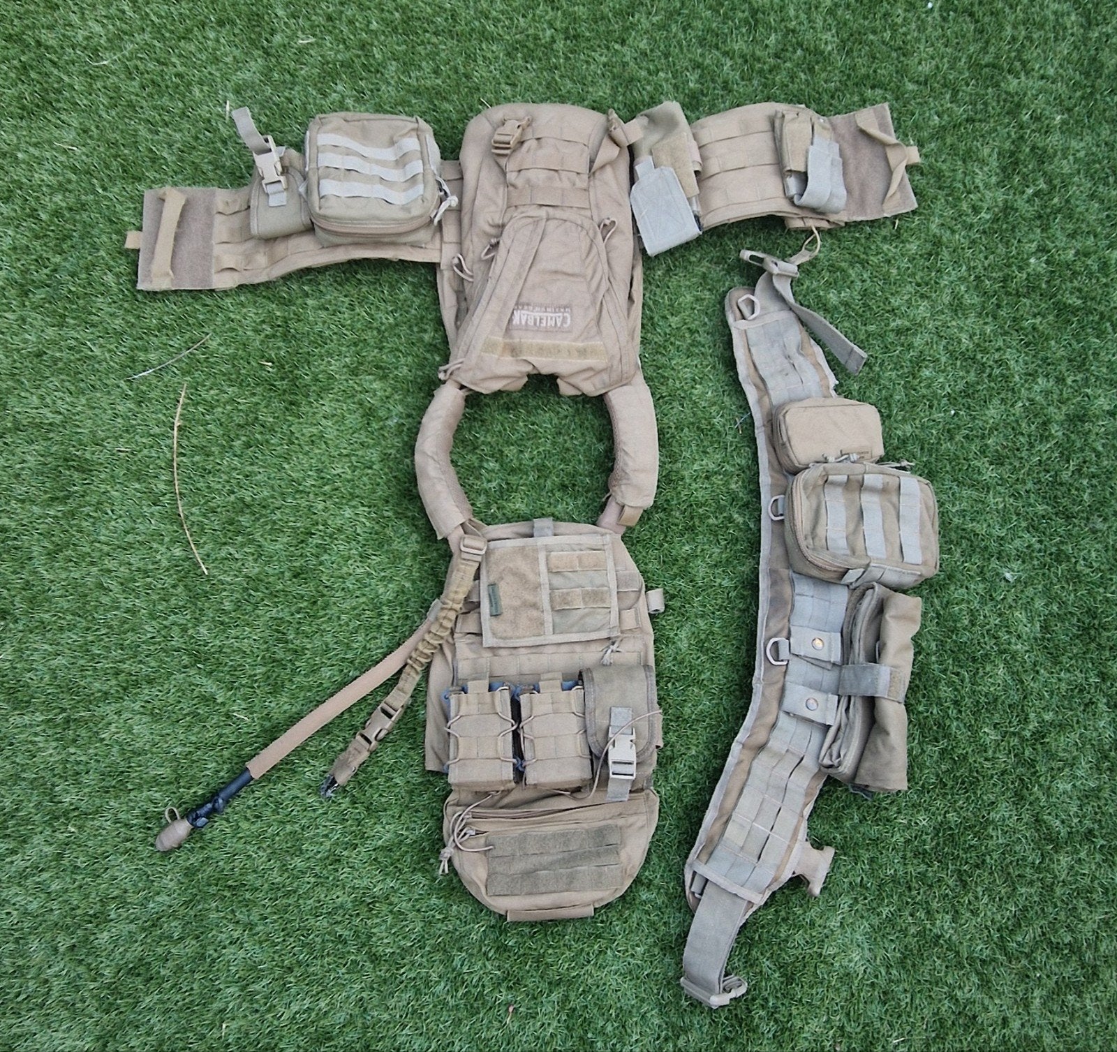 Tactisch vest en riem set - Compleet en modulair, Ophalen of Verzenden, Overige soorten, Nederland, Kleding of Schoenen