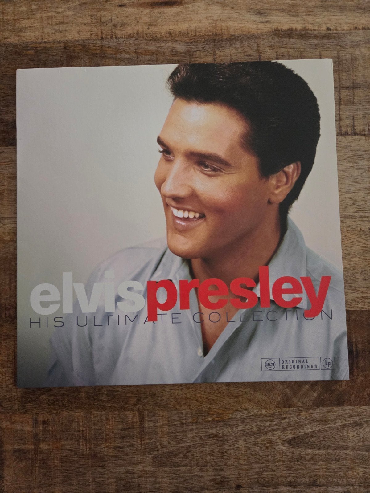 Lp elvis Presley his ultimate collection, Cd's en Dvd's, Vinyl | Rock, Ophalen of Verzenden, Zo goed als nieuw, 12 inch