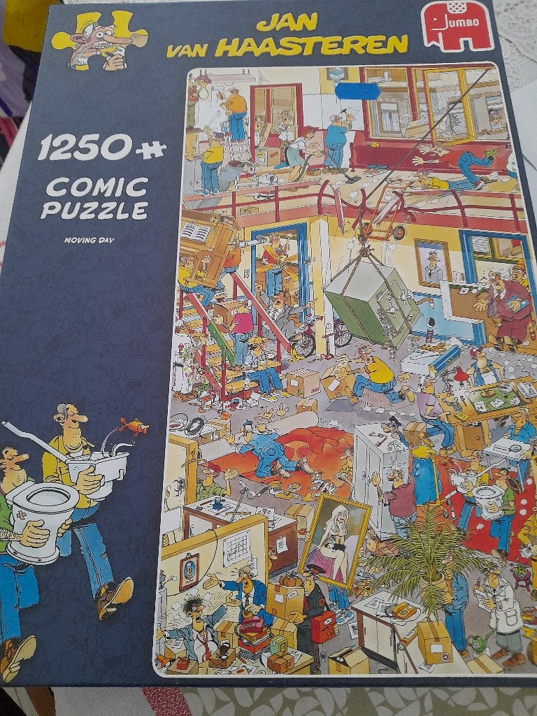 JAN vAN HAASTEREN 1250 ST, Ophalen of Verzenden, 500 t/m 1500 stukjes, Zo goed als nieuw