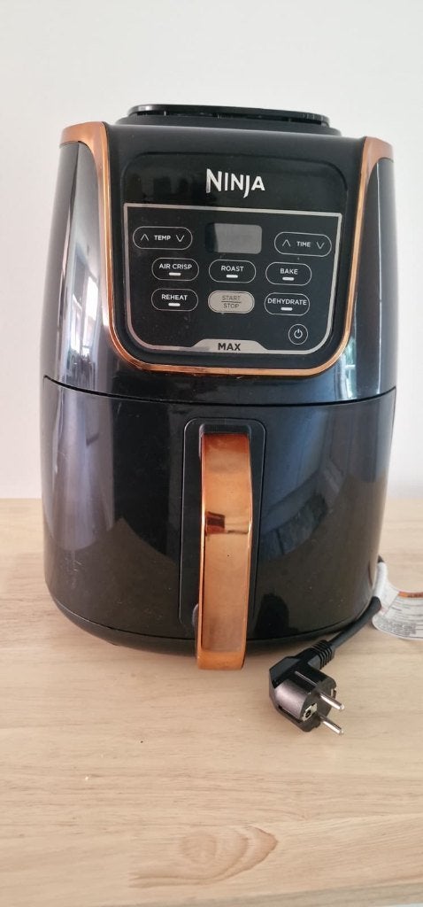 Ninja Airfryer 5-in-1, 5.2L capacity, dishwasher safe, Ophalen, Gebruikt, Airfryer, 1500 gram of meer