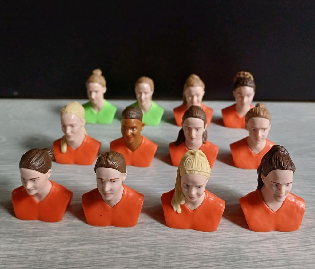 Poppetjes Oranjeleeuwinnen - Blokker WK-Vrouwenvoetbal, Verzenden, Nieuw
