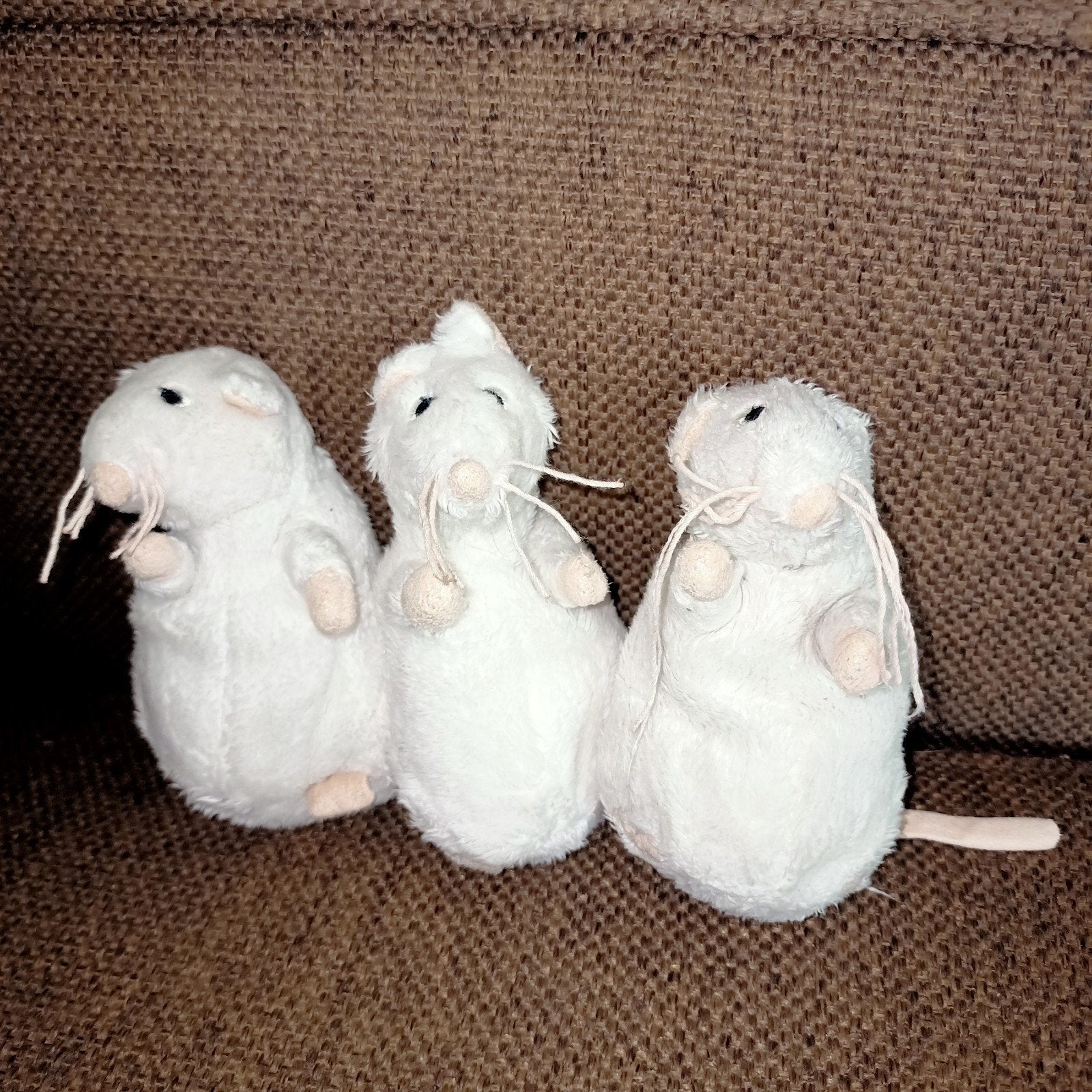 Ikea, witte muisjes., Kinderen en Baby's, Muis, IKEA, Ophalen of Verzenden, Zo goed als nieuw