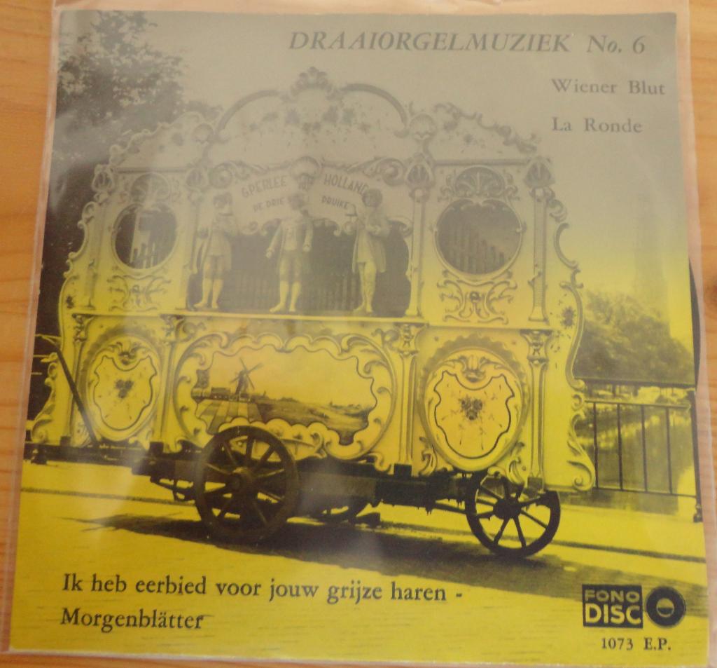 Draaiorgel de Drie Pruiken > Wiener blut (6 ), Ophalen of Verzenden, Gebruikt