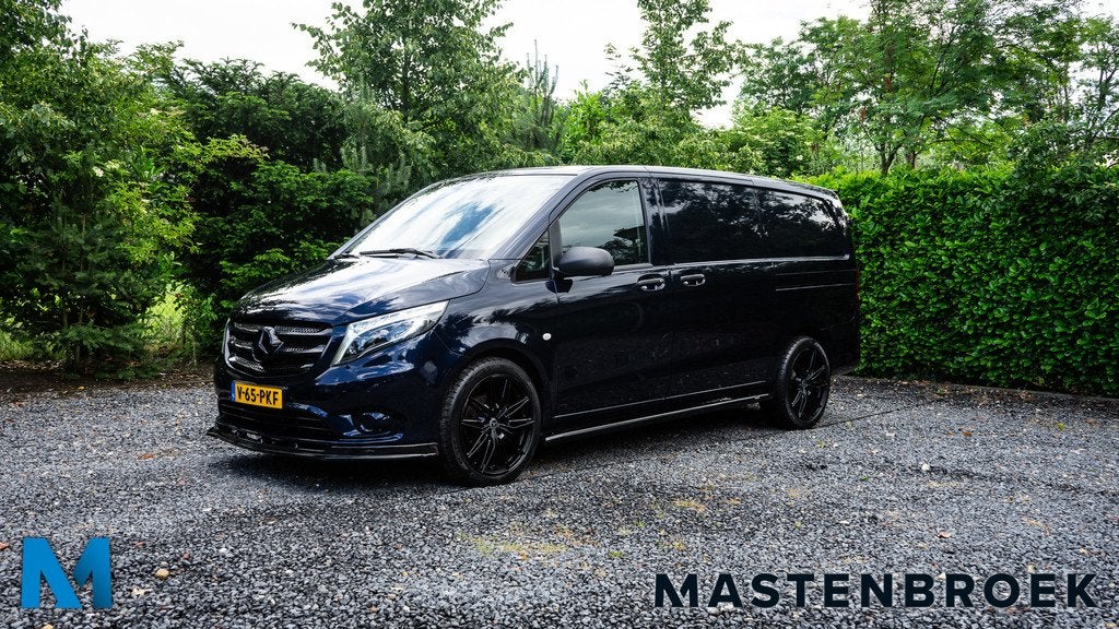 Mercedes-Benz VITO 116CDI Lang Autom. | Unieke kleur! | LED|, Keurmerk '100% Onderhouden', Achterwielaandrijving, Gebruikt, 4 cilinders