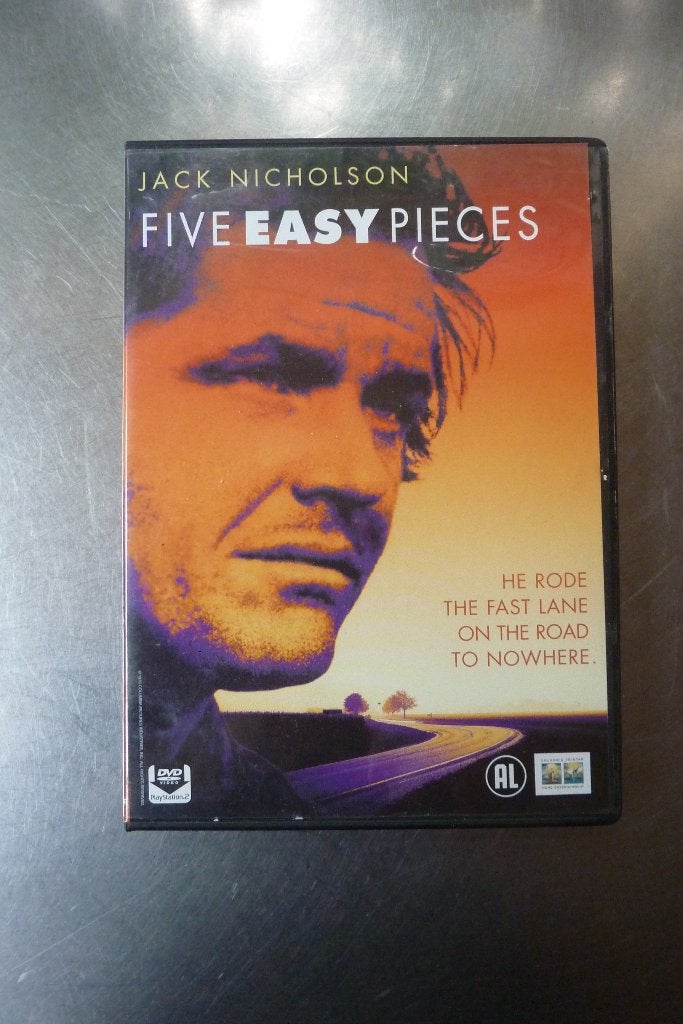 Five Easy Pieces (Jack Nicholson), Drama, Overige gebieden, Alle leeftijden, Ophalen of Verzenden