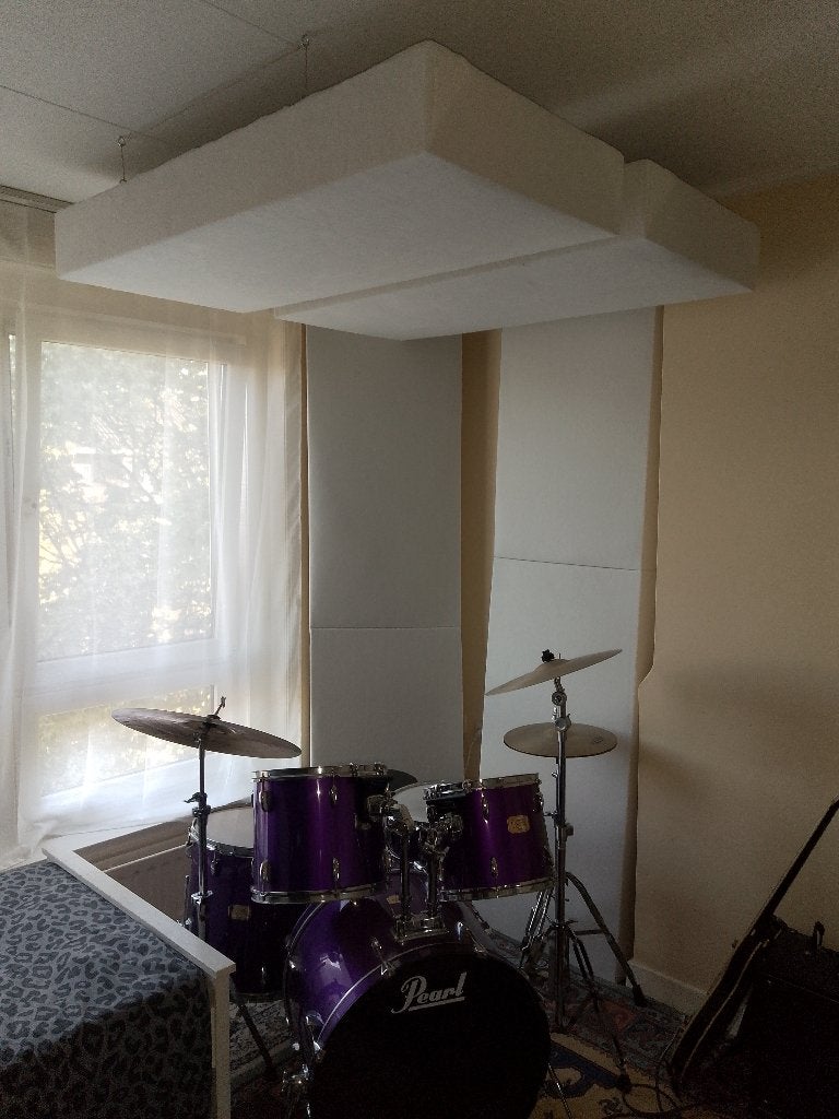 5 Dikke Akoestische Panelen voor Muziekproductie, Ophalen, Zo goed als nieuw