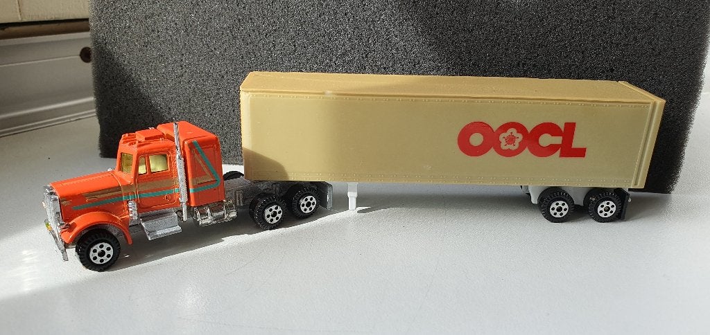 Yatming-Kenworth truck 1:87, Ophalen of Verzenden, Gebruikt, Bus of Vrachtwagen, Overige merken
