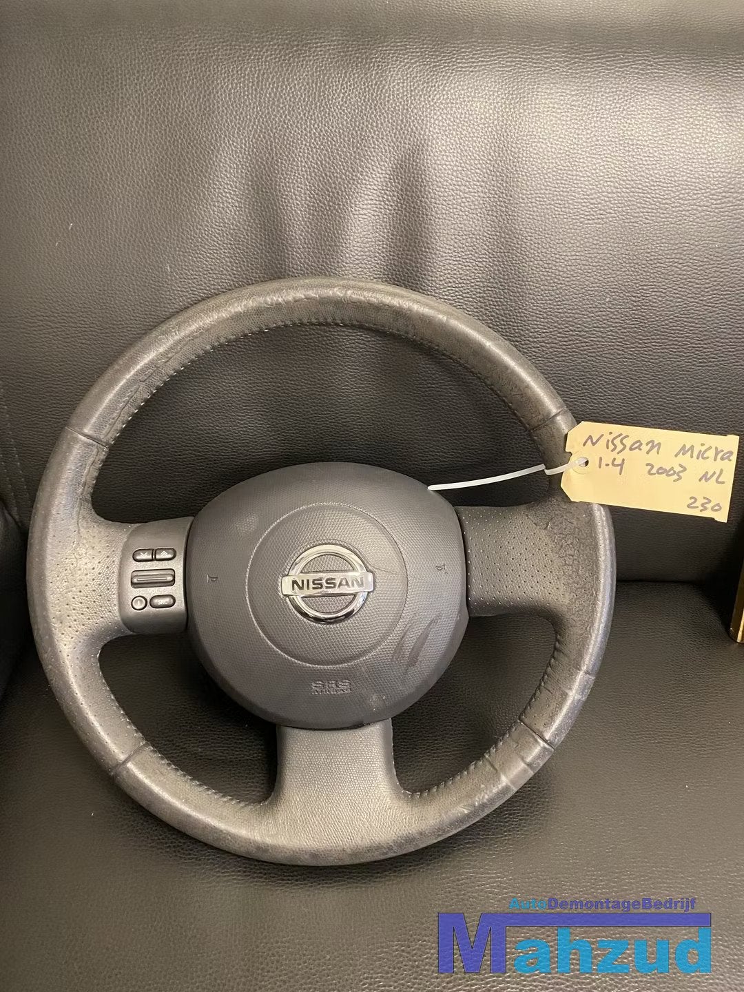 NISSAN MICRA 3 K12 Stuurwiel stuur met airbag 2002-2010, Takashima 1-chome 1-1
220-8686  Yokohama, Ophalen of Verzenden, NISSAN_SR@mail.nissan.co.jp