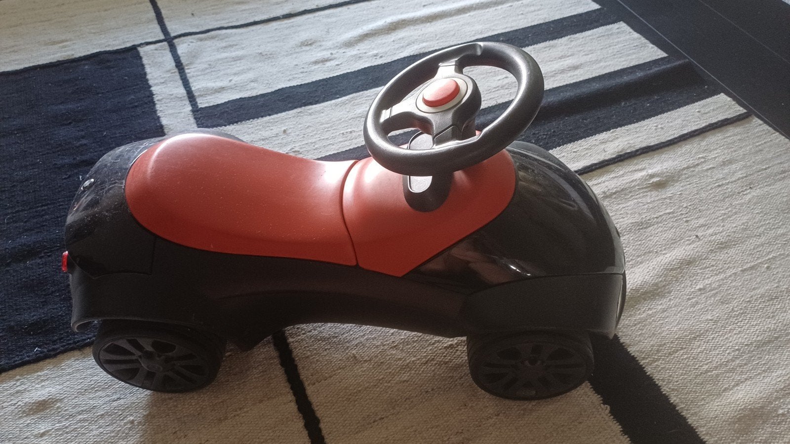 Loopauto BMW Racer Puky zwart en rode zitting, als nieuw, Ophalen of Verzenden, Zo goed als nieuw