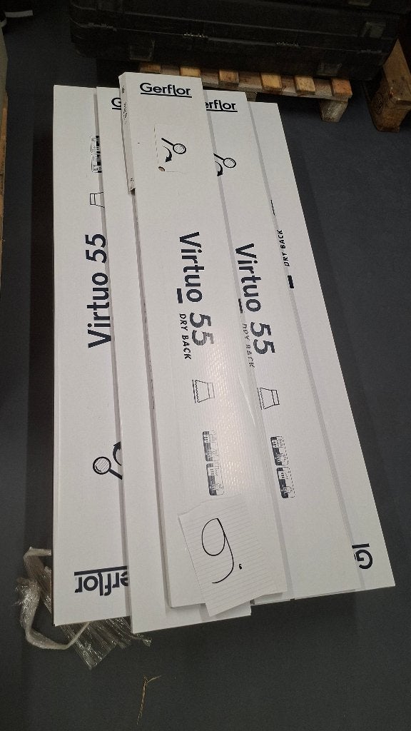 Gerflor Virtuo 55 pvc vloer PVC VINYL laminaat Bromma Light, Ophalen, ., ., Nieuw