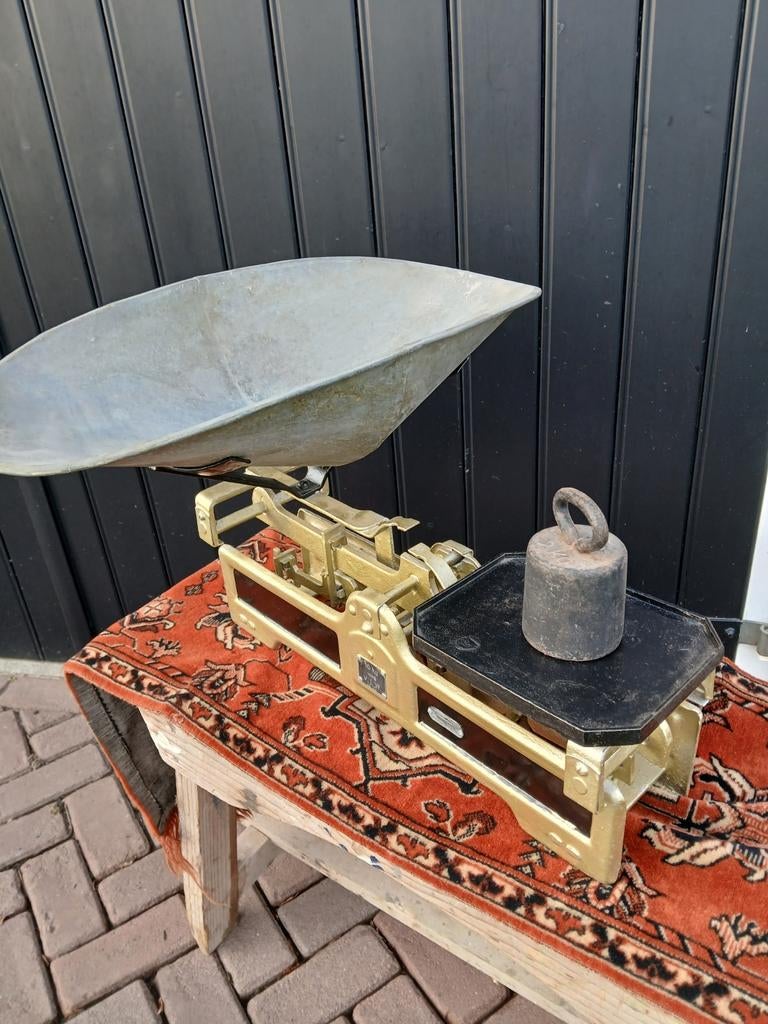 Balansweegschaal  / Groenteweegschaal, Antiek en Kunst, Ophalen of Verzenden