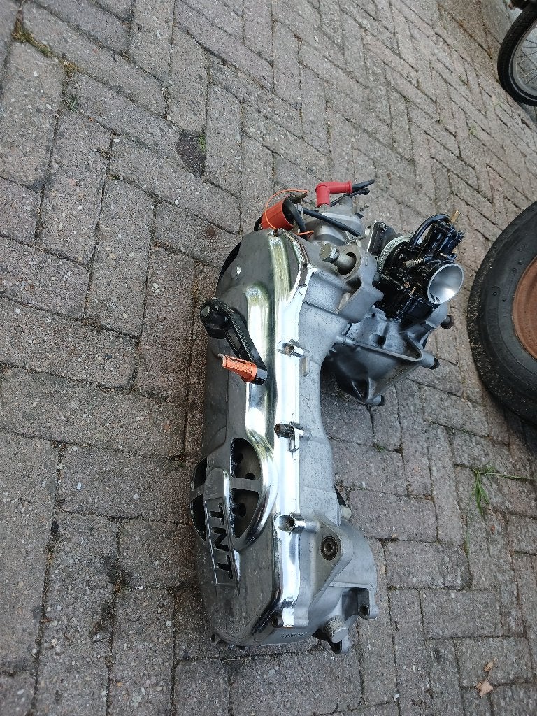 (Aerox) Minarelli horizontaal dd blok 70cc polini k-parts, Ophalen of Verzenden, Gebruikt, Blok, Yamaha