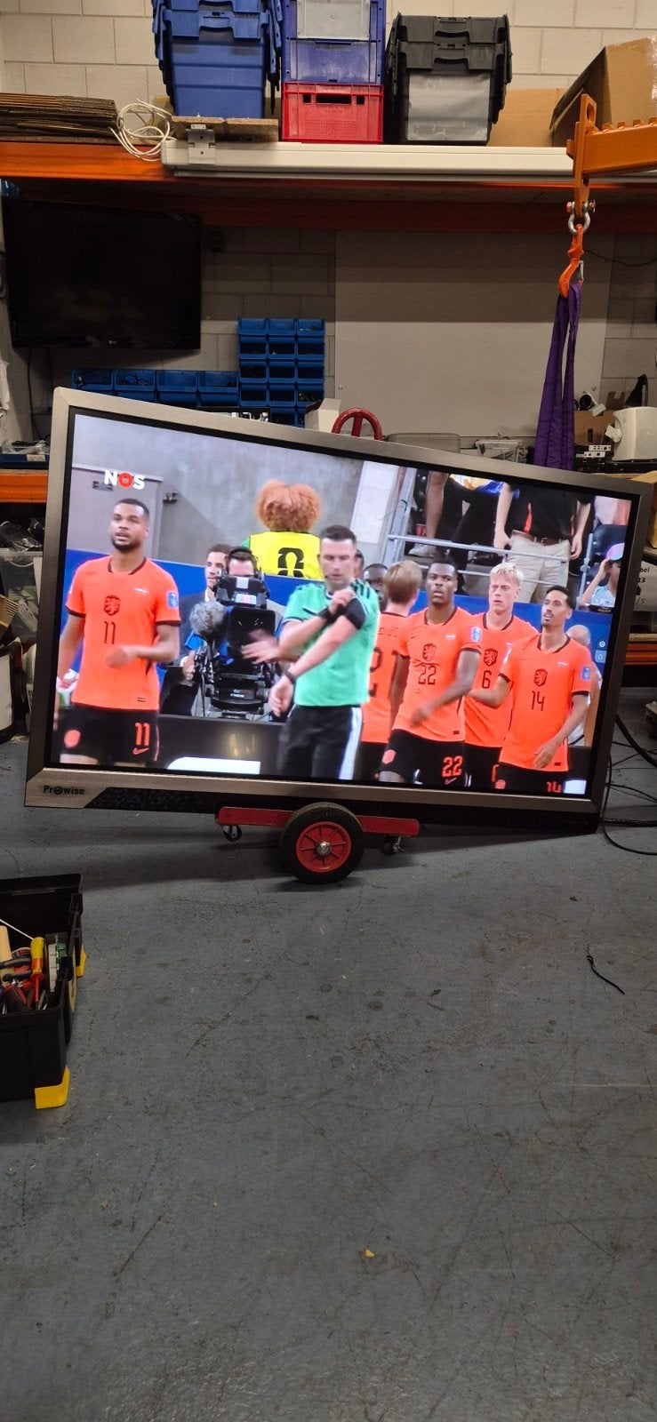 WK - AKTIE!!!! 75" 4K (touch)monitor / TV ---> OP=OP!!!!!, Ophalen, Prowise, 75 (4K), Prowise