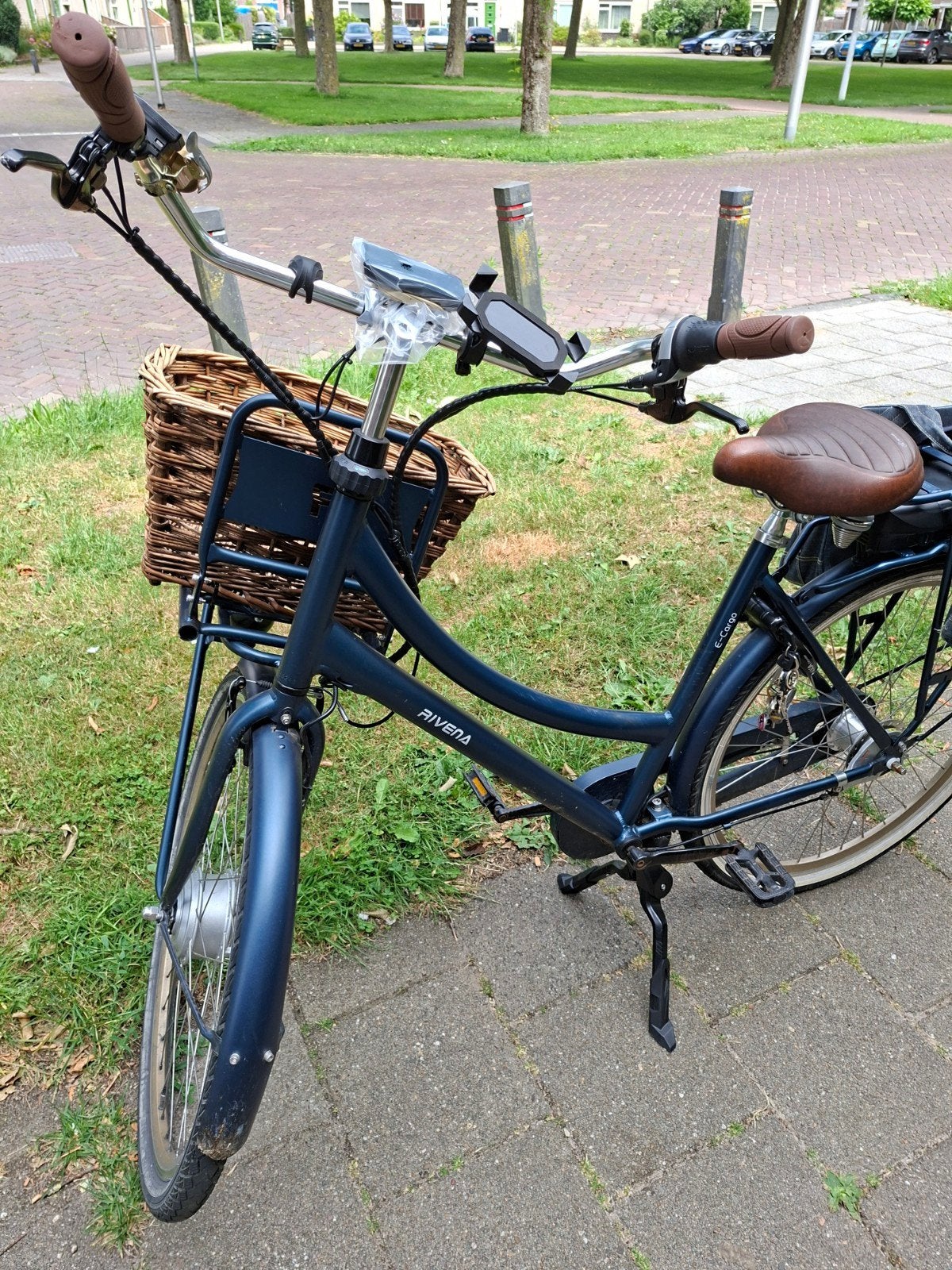 Rivena Cargo N7 Elektrische Damesfiets - Jeansblauw 2025, Fietsen en Brommers, Elektrische fietsen, 59 cm of meer, Ophalen, Overige merken