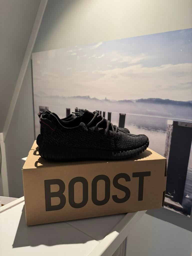 Yeezy pirate black US 11,5 EU 46, Kleding | Heren, Schoenen, Ophalen of Verzenden, Zo goed als nieuw, Zwart