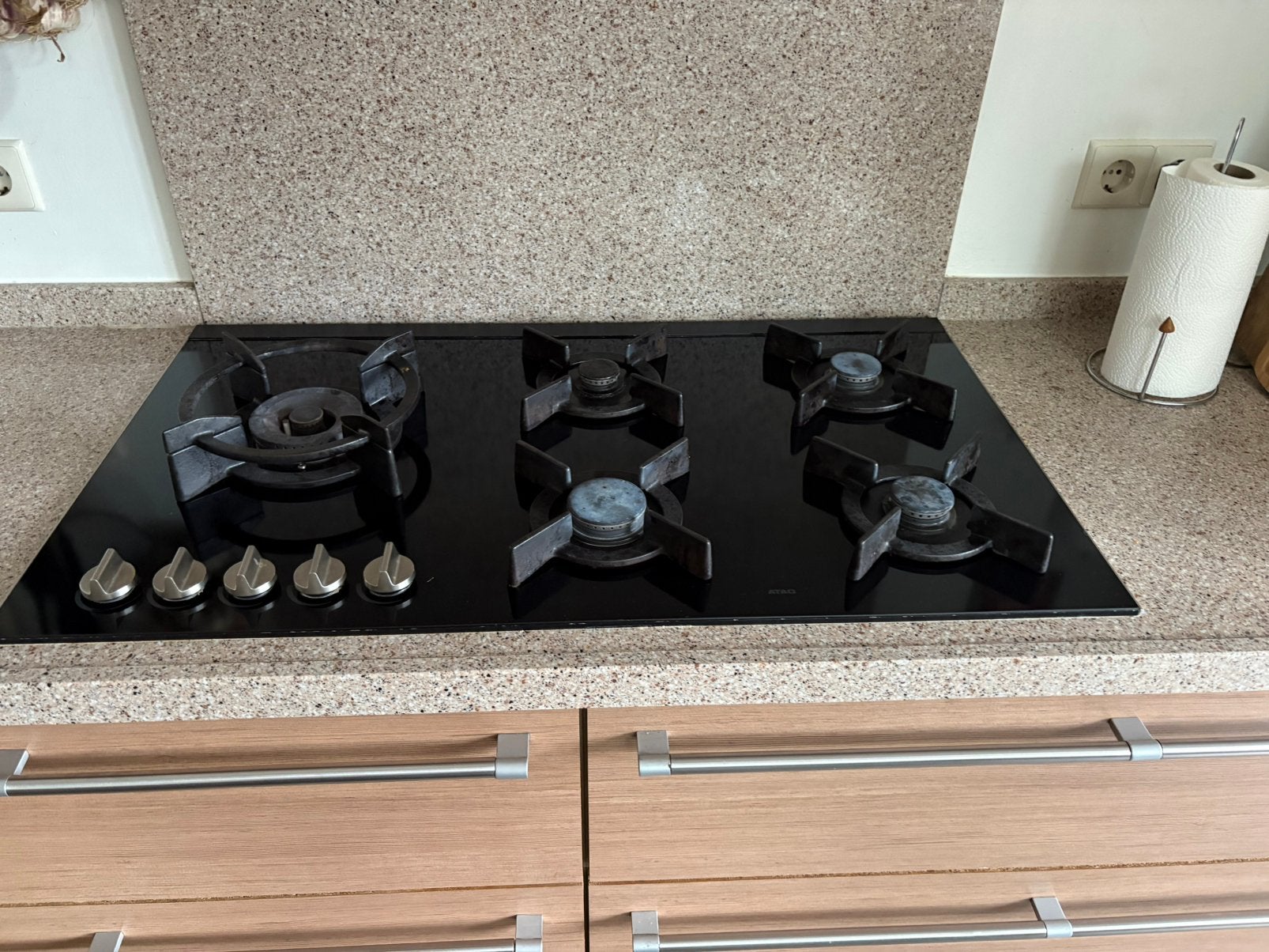 Atag gaskookplaat, Ophalen, Zo goed als nieuw, Inbouw, Gas