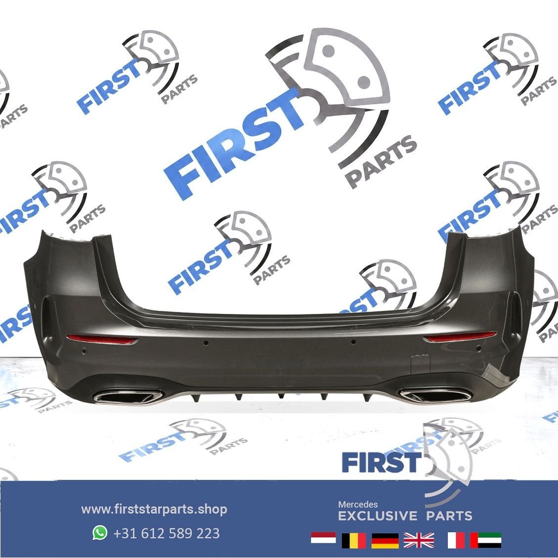W247 B KLASSE AMG ACHTERBUMPER + DIFFUSER A2478854304 Merced