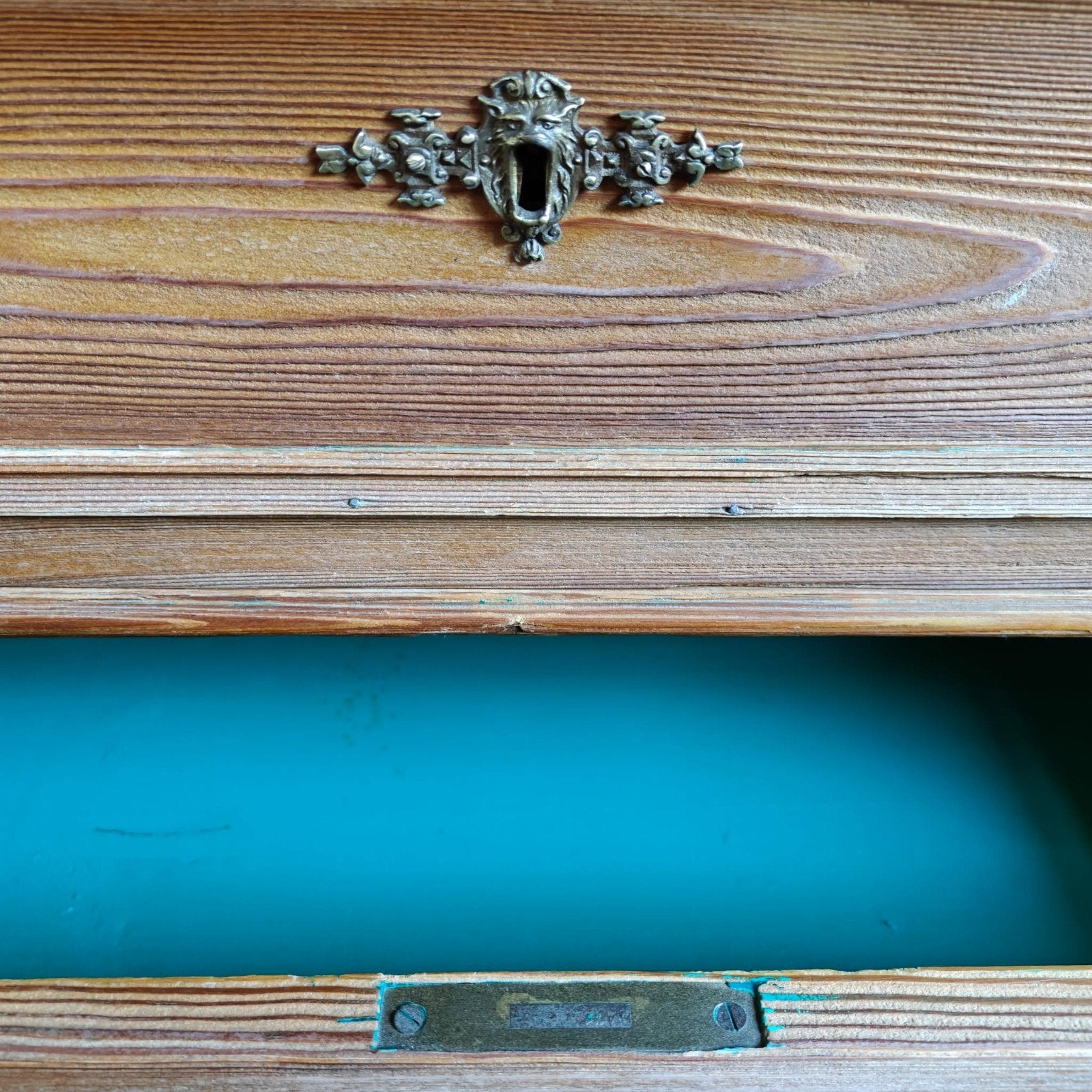 Antieke Zweedse ladekast/commode (1880-1910), Gebruikt, 100 tot 150 cm, 3 of 4 laden, Minder dan 100 cm