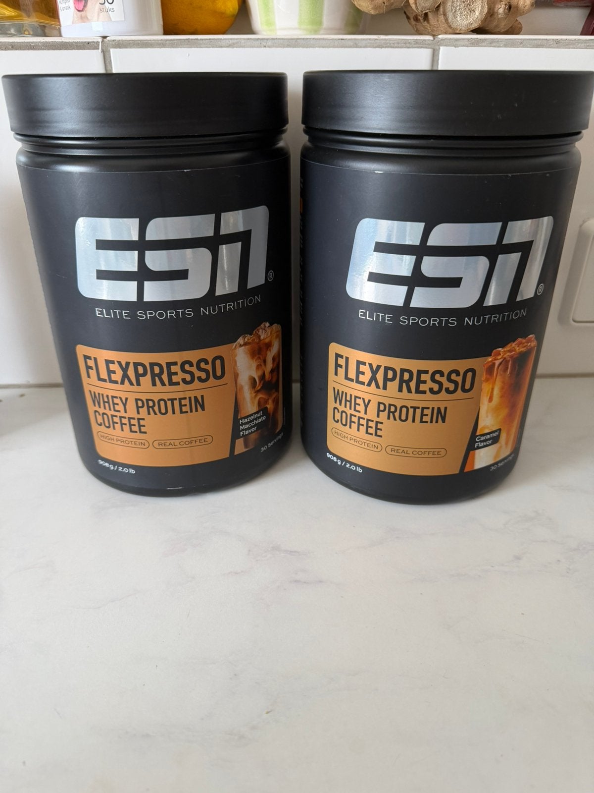 ESN flexpresso 2 potten, Sport en Fitness, Gezondheidsproducten en Wellness, Ophalen of Verzenden, Gebruikt, Poeder of Drank