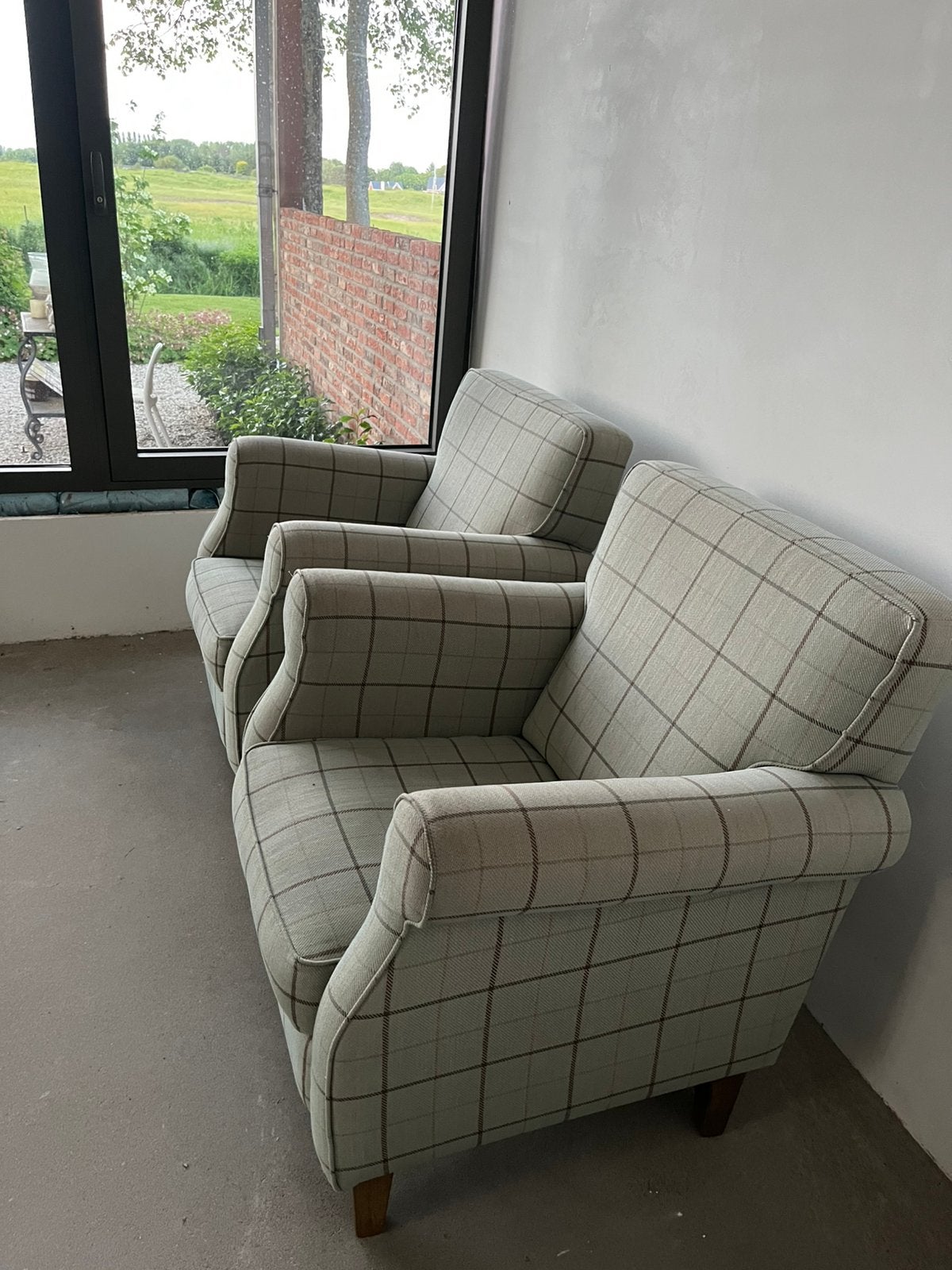 Twee fauteuils meubitrend, Huis en Inrichting, Ophalen, Eenpersoons, 75 tot 100 cm, Zo goed als nieuw