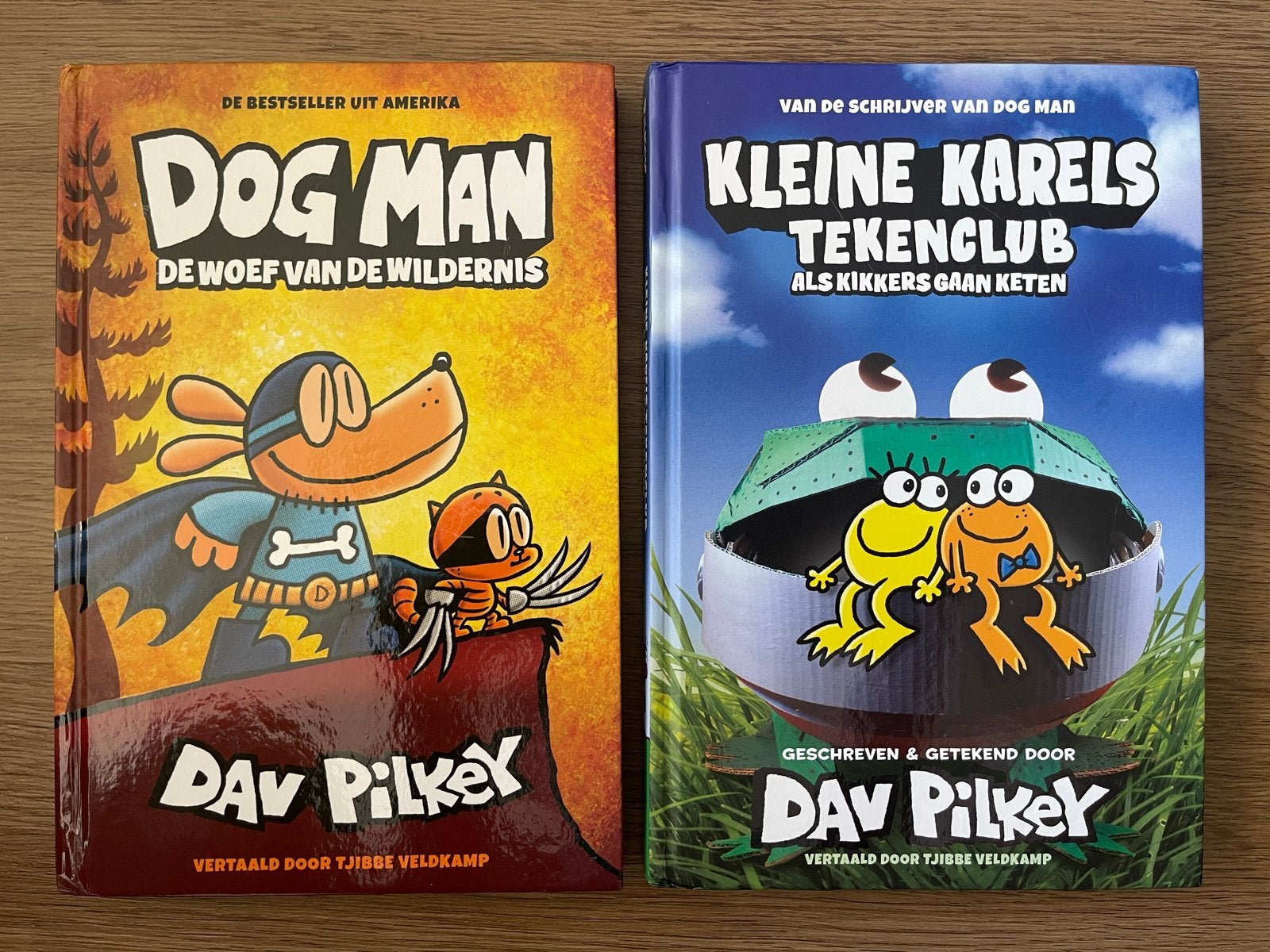 Dog Man 6 De Woef van de Wildernis & Kleine Karels tekenclub, Ophalen of Verzenden, Zo goed als nieuw, Fictie