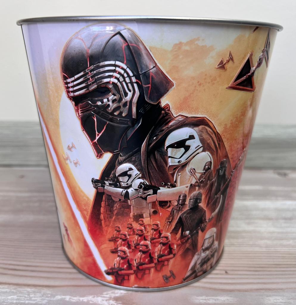 Star Wars: The Rise of Skywalker metalen/tin popcorn-emmer., Ophalen of Verzenden, Nieuw, Overige typen