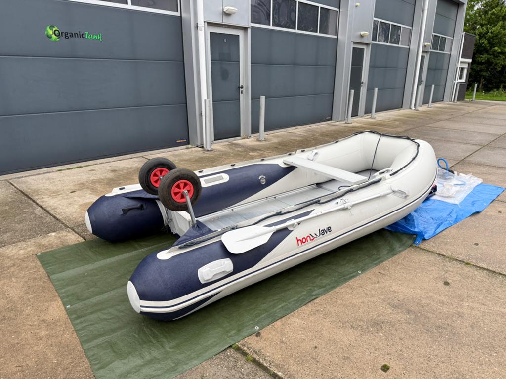 HonWave MX-350 rubberboot, Ophalen, Zo goed als nieuw, Twee personen, Overige typen