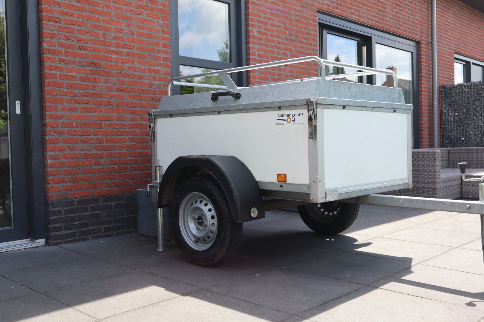 Nette Powertrailer bagagewagen van 2023!, Ophalen, Zo goed als nieuw
