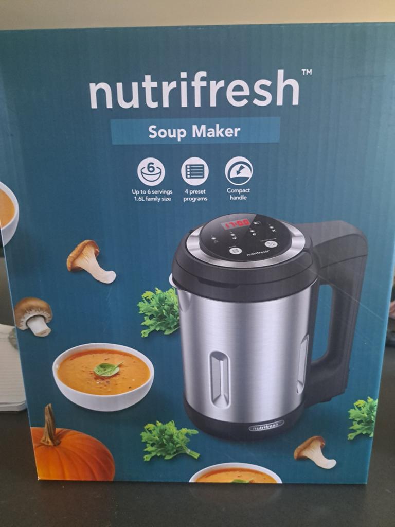 Nutrifresh Soepmaker - Nieuw in doos, Ophalen of Verzenden, Nieuw