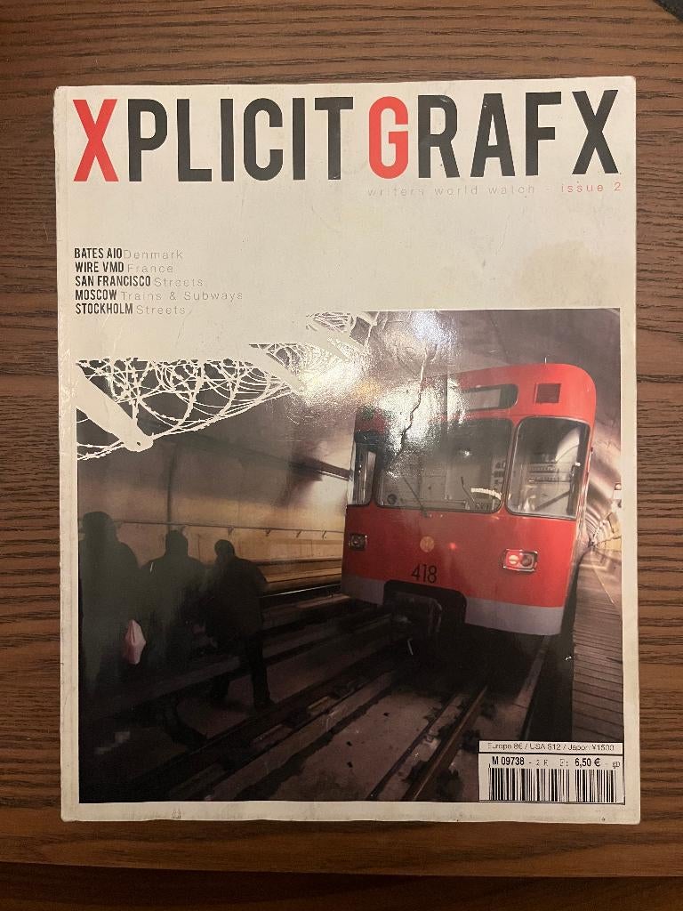 Xplicit Grafx #2 - Graffiti magazine, Boeken, Verzenden, Zo goed als nieuw, Muziek, Film of Tv